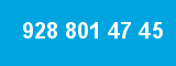 928 801 47 45